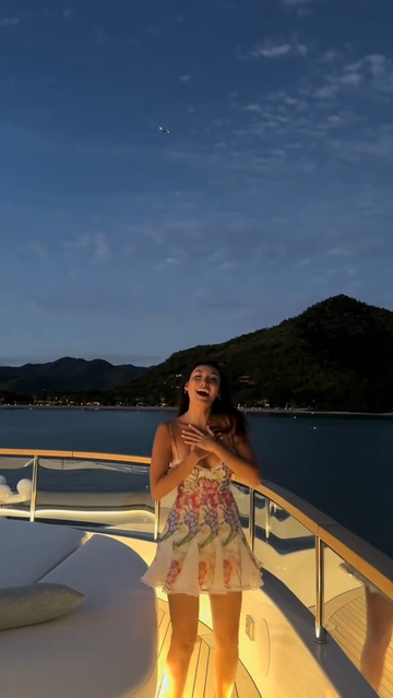 Floral Print Chiffon Cami Mini Dress