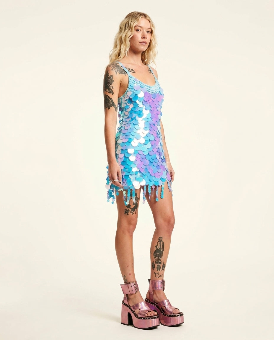 Light Blue Solace Evening Floral Maxi Dress Light Blue Maxi Dress with Relaxed Fit silhouette and Textured texture, clean studio product view for Date Night, a private garden lunch, US East / Hamptons Elite by floravincie