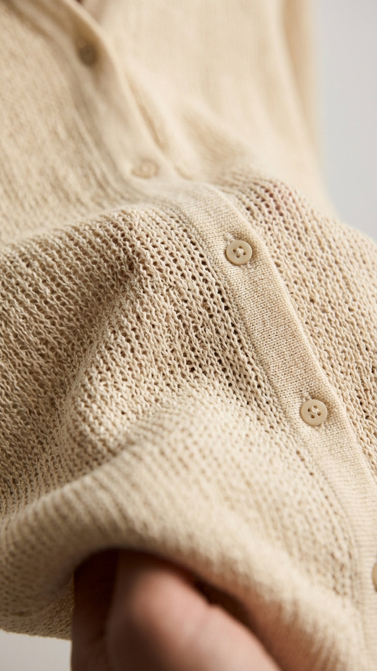 Ivory Lustre Resort Top Ivory Top with Asymmetric silhouette and Ribbed Knit texture, additional styling view for Resort Wear, a London dinner reservation, Euro Chic Premium by floravincie