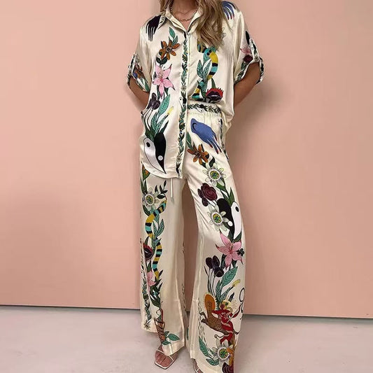 Plant and animal print sets