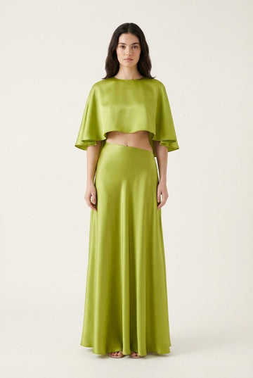 Silk Minimalist Two-Piece Set