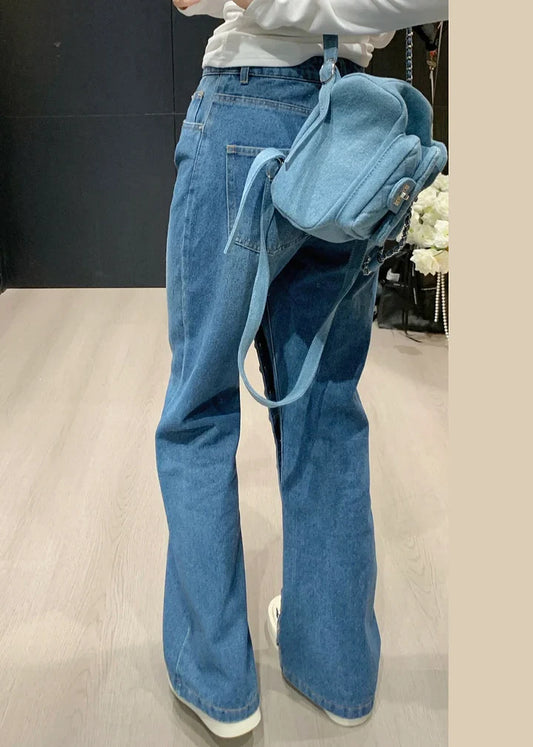 Button - Fly Wide - Leg Jeans