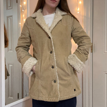 Beige Sherpa - Lined Jacket