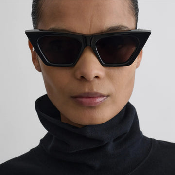 Cat Eye Structured Sunglasses