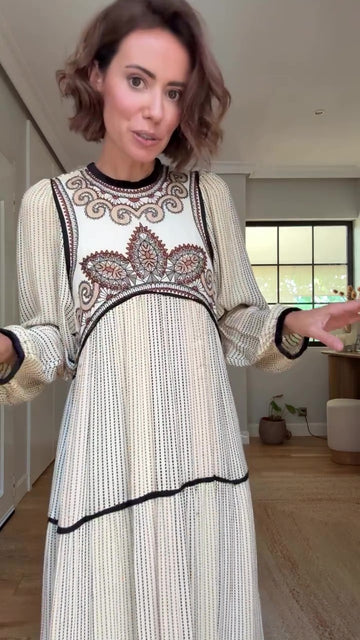 Chic bohemian maxi dress