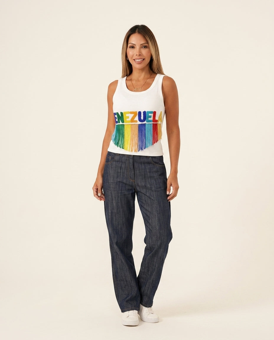 Ivory Eyelet V-Neck Top "Daphne" Ivory Top with Cropped silhouette and Textured texture, clean studio product view for Weekend Brunch, Weekend in The Hamptons, US East / Hamptons Elite