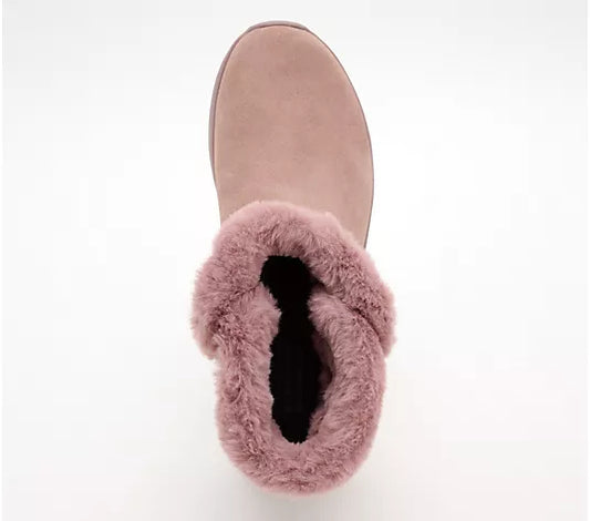 Water Repellent Suede Boots