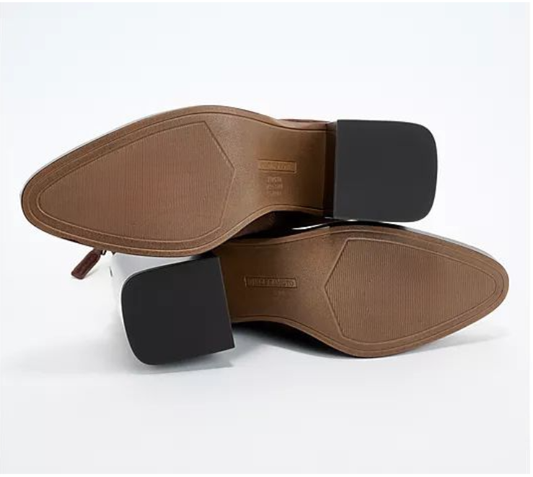 Water-Repellent Suede Mid-Shaft Boots