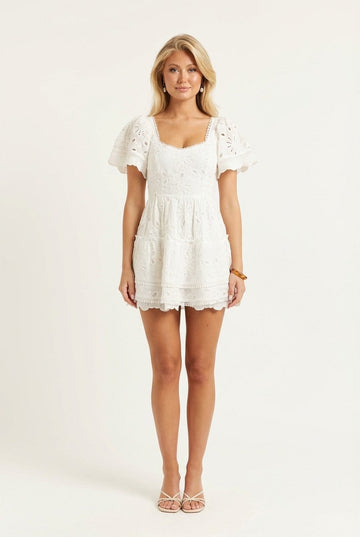 Lumière Lace Mini Dress