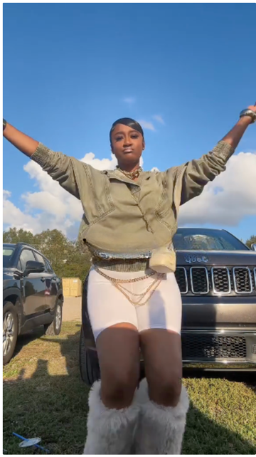 Oversized Olive Green Utility Jacket