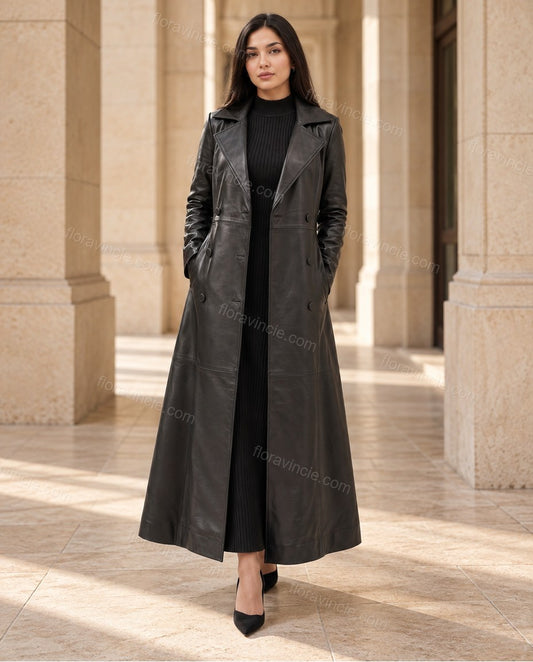 Black Coat, full-length hero view, by floravincie