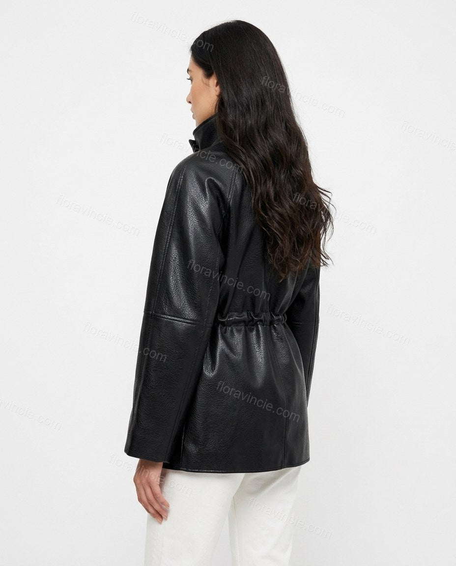 Black Jacket, back studio view, by floravincie
