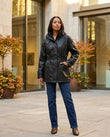 Black Jacket, alternate use-case lifestyle view, by floravincie