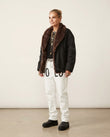 Black Jacket, side and back studio view, by Floravincie