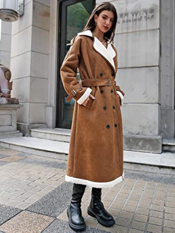 Teddy bear velvet lined coat